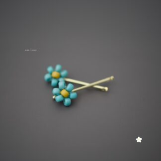 Blythe Doll Beaded Flower Hair Pins