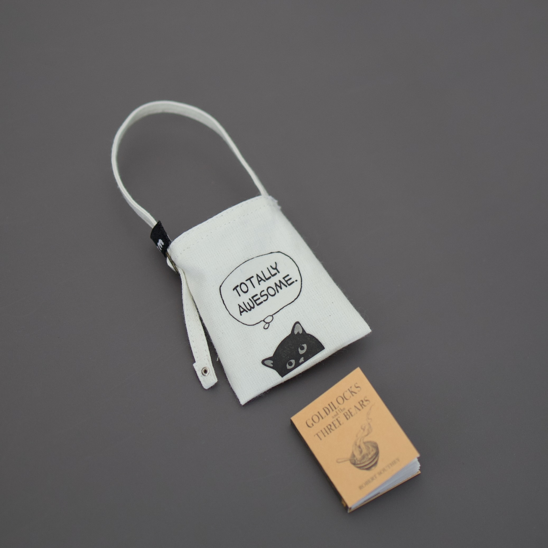 Tote Bag with A Book. - Image 2