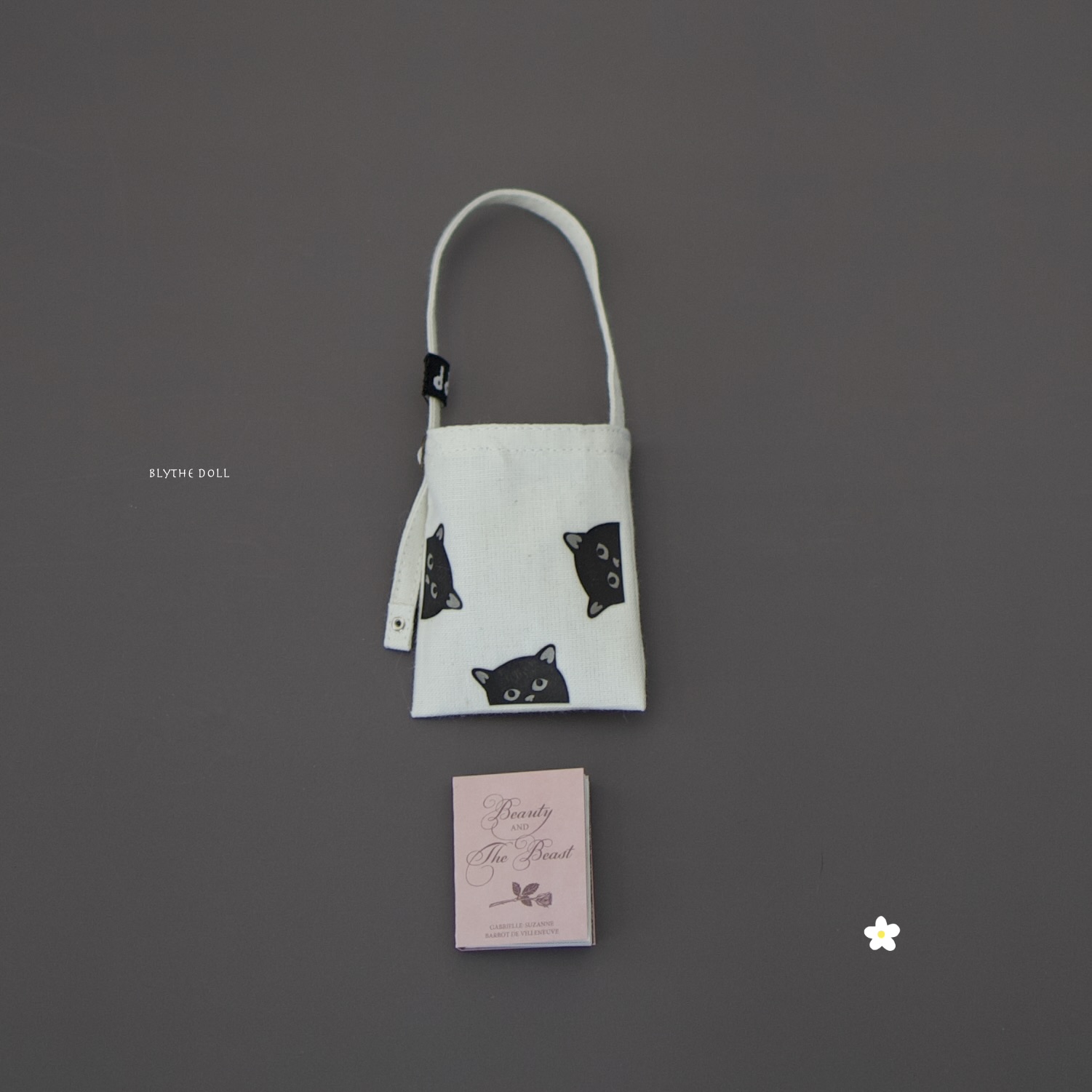 Tote Bag with A Book.