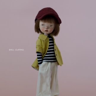 4-Piece Casual Coordinate Set – Fits Landoudou Doll & Blythe Doll