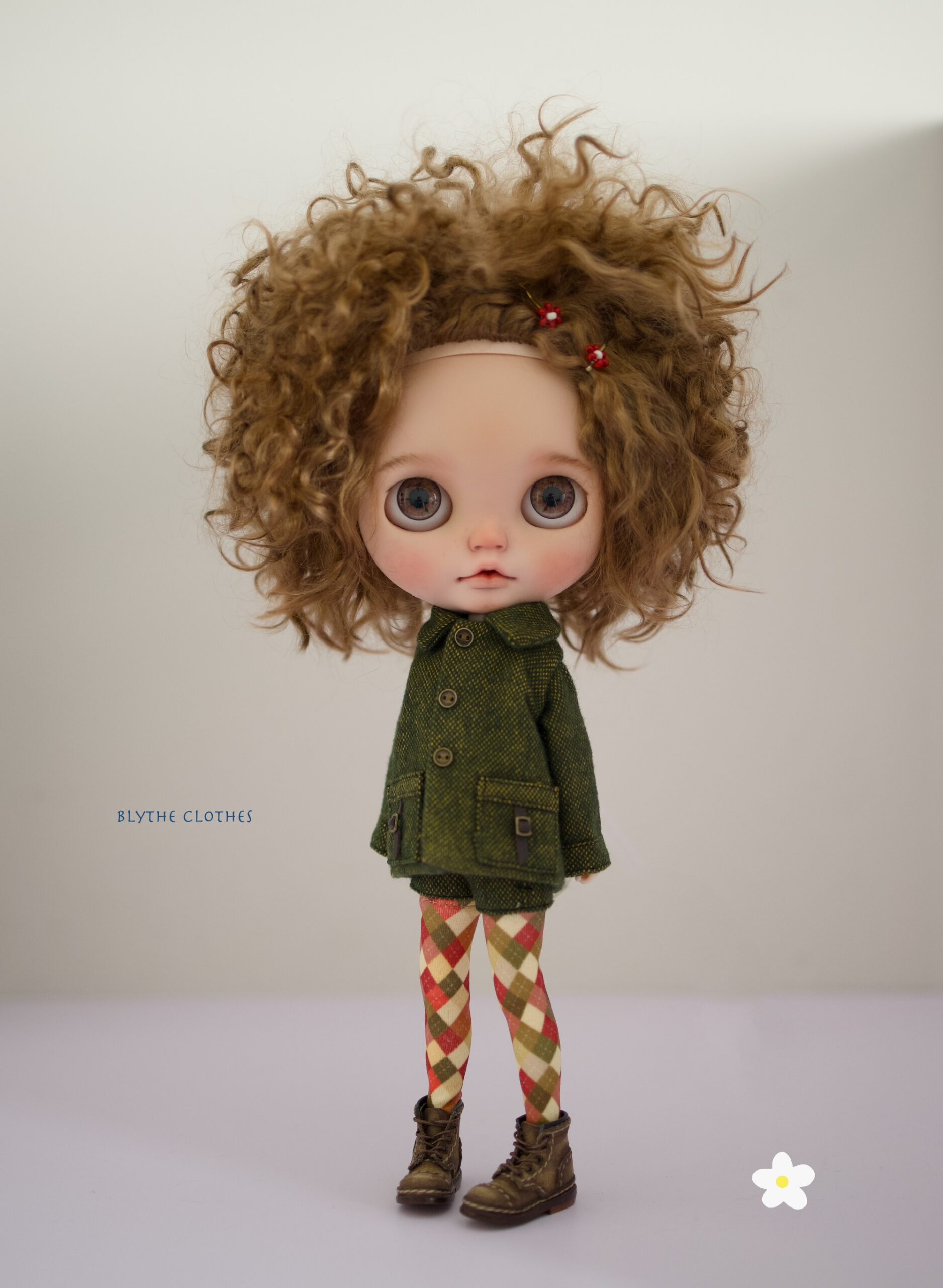 Blythe or Landoudou Doll outfit (4 items)
